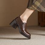 Handcrafted Leather Women's Shoes: Elegant Luxury, Exquisite Craftsmanship(Edsl3113)