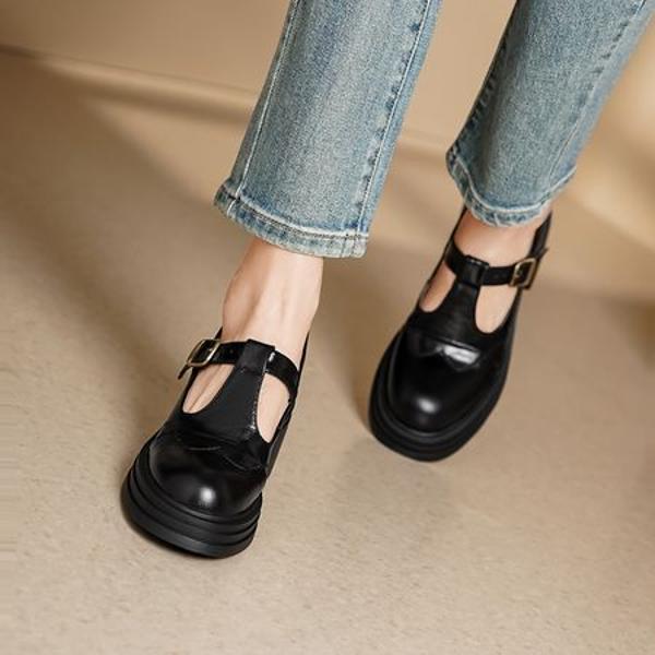 Elegant Handmade Leather Women’s Shoes of Superior Craftsmanship(Edsl3112)