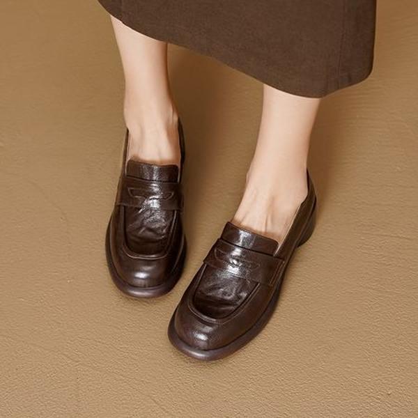 Exquisite Handmade Leather Women's Shoes: Luxury Craftsmanship & Timeless Elegance(Edsl3100)