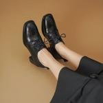 Handcrafted Leather Women's Shoes: Elegant Craftsmanship and Luxury.(Edsl3105)