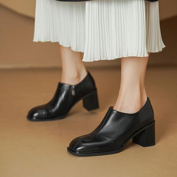 Handcrafted Luxury Leather Women’s Shoes - Elegant Quality(Edsl3107)