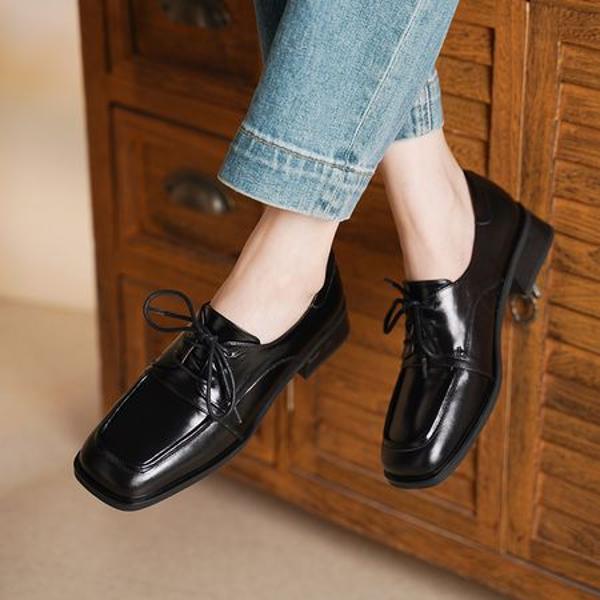 Exquisite Handcrafted Leather Women’s Shoes - Luxurious Elegance and Quality(Edsl3111)