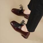 Exquisite Handmade Leather Women's Shoes: Elegant Luxury(Edsl3110)