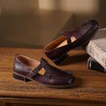 Exquisite Handmade Genuine Leather Women's Shoes: Luxury Craftsmanship & Timeless Elegance(Edsl3109)