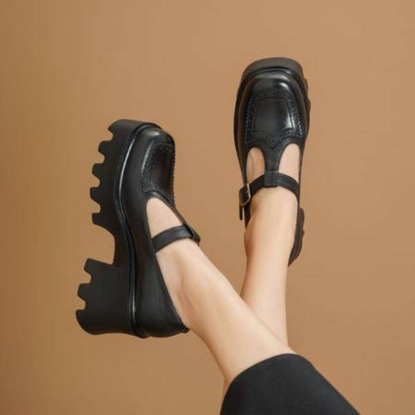 Handcrafted Luxury Leather Women's Shoes - Elegant Quality Design(Edsl3123)