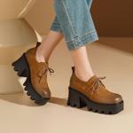 Elevate Your Elegance with Handcrafted Genuine Leather Women’s Shoes(Edsl3125)