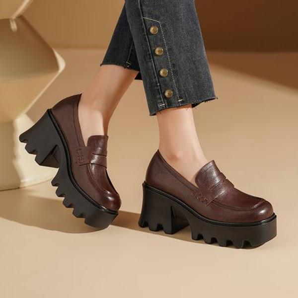 Luxury Handmade Leather Women's Shoes: Exquisite Craftsmanship & Elegance(Edsl3121)