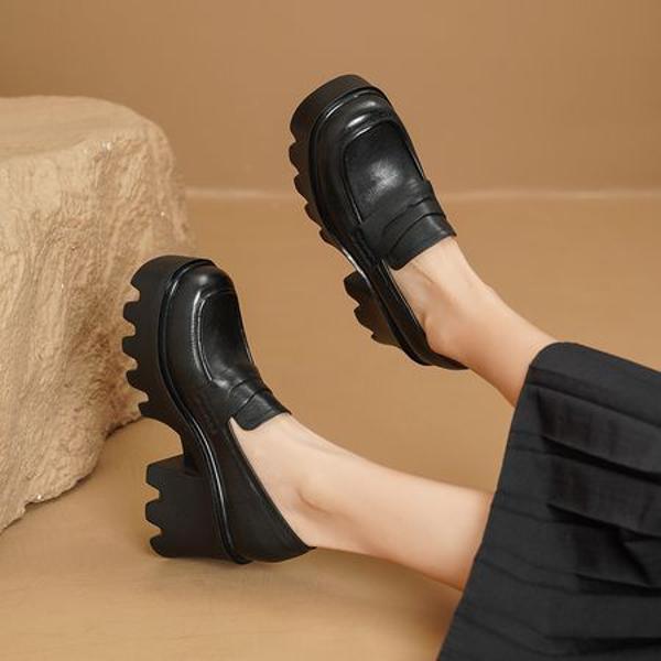 Luxury Handmade Leather Women's Shoes: Exquisite Craftsmanship & Elegance(Edsl3121)