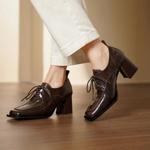 Handcrafted Genuine Leather Women's Shoes: Luxury, Elegance, and Superior Craftsmanship(Edsl3140)