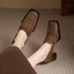 Handcrafted Luxury Leather Women’s Shoes: Elegant Artistry(Edsl3141)