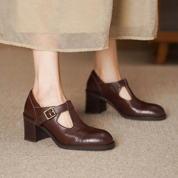 Handcrafted Leather Women's Shoes: Elegance, Luxury, and Superior Craftsmanship(Edsl3119)