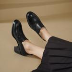 Handcrafted Luxury Leather Women’s Shoes for Elegance(Edsl3118)