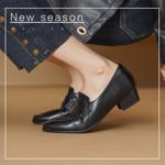 Handcrafted Leather Women's Shoes: Luxurious Elegance with Exquisite Craftsmanship(Edsl3132)