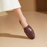 Handcrafted Leather Women's Shoes: Luxurious Elegance with Exquisite Craftsmanship(Edsl3132)