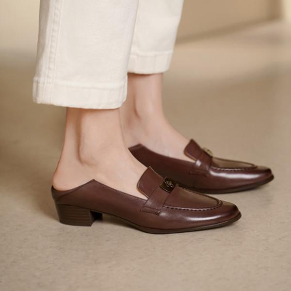 Crafted Elegance: Handcrafted Genuine Leather Women's Shoes(Edsl3131)