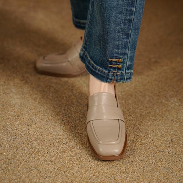 Exquisite Handmade Leather Women's Shoes: Luxury and Elegance(Edsl3152)