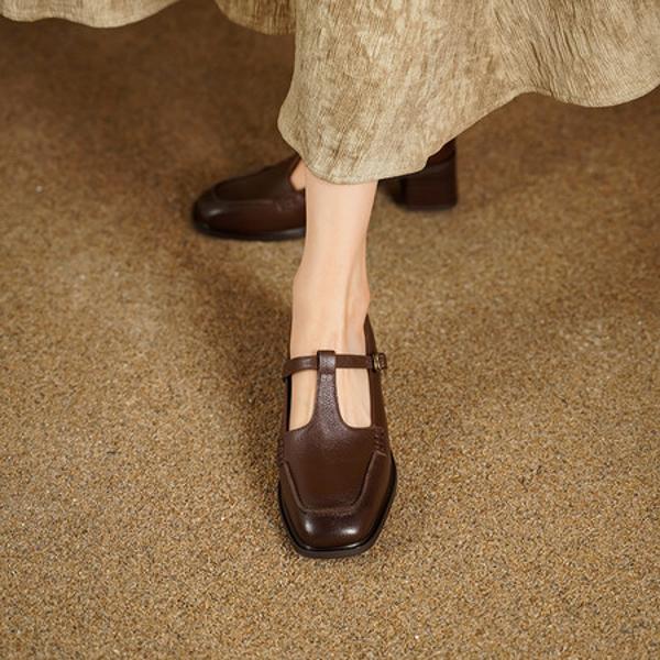 Luxury Handmade Genuine Leather Women's Shoes - Elegance Redefined(Edsl3155)