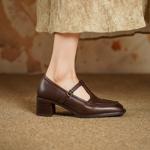 Luxury Handmade Genuine Leather Women's Shoes - Elegance Redefined(Edsl3155)