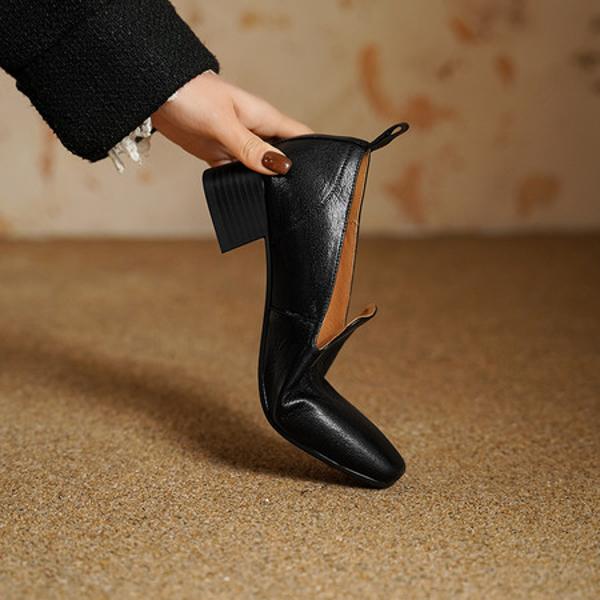 Elegantly Crafted Genuine Leather Women’s Shoes: Luxury, Quality, Artistry(Edsl3147)