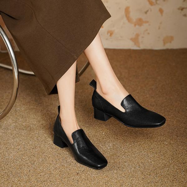 Elegantly Crafted Genuine Leather Women’s Shoes: Luxury, Quality, Artistry(Edsl3147)