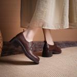 Handcrafted High-End Genuine Leather Women's Shoes(Edsl3172)