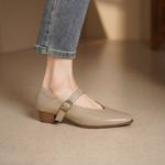 Exquisite Handcrafted Genuine Leather Women's Shoes - Luxury Elegance(Edsl3148)