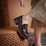 Elegant Handcrafted Leather Women's Shoes: Luxury Craftsmanship(Edsl3171)