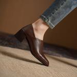 Luxurious Handmade Leather Women's Shoes(Edsl3160)