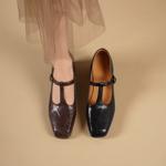 Handcrafted Leather Women's Shoes: Elegance in Every Stitch(Edsl3163)