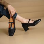 Handcrafted Leather Women's Shoes: Elegance in Every Stitch(Edsl3163)