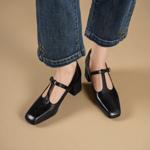 Handcrafted Leather Women's Shoes: Elegance in Every Stitch(Edsl3163)