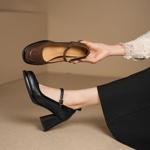 Exquisite Handcrafted Leather Women's Shoes: A Luxurious Elegance(Edsl3166)