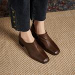 Handcrafted Luxury Leather Women's Shoes: Elegant Craftsmanship & Quality(Edsl3161)