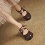 Luxury Handmade Leather Women's Shoes, Exquisite Craftsmanship(Edsl3179)