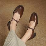 Elegant Artisan Leather Women’s Shoes: Luxurious Quality(Edsl3181)