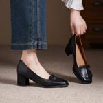 Exquisite Handcrafted Leather Women's Shoes for Elegance and Luxury(Edsl3188)