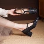 Handcrafted Genuine Leather Women's Shoes: Luxurious Elegance and Quality Craftsmanship(Edsl3190)