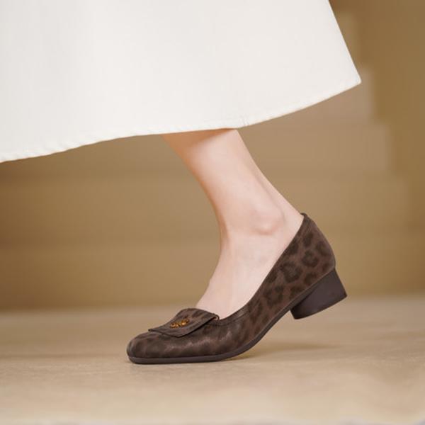 Handcrafted Luxury Leather Women's Shoes - Elegance Redefined(Edsl8月-69)