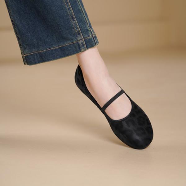 Handcrafted Luxury Leather Women's Shoes with Exquisite Craftsmanship(Edsl8月-26)