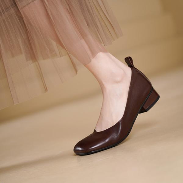 Exquisite Handcrafted Leather Women's Shoes: Elevate Your Elegance and Luxury.(Edsl3199)