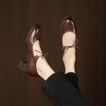 Exquisite Handcrafted Leather Women's Shoes: Luxury & Elegance(Edsl1月-81)