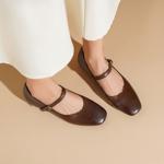 Elegantly Crafted Luxury Leather Handcrafted Women's Shoes(Edsl3127)