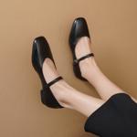 Elegantly Crafted Luxury Leather Handcrafted Women's Shoes(Edsl3127)