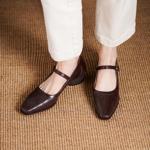 Luxurious Handcrafted Genuine Leather Women's Shoes(Edsl3185)