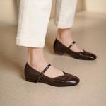 Elegant Handmade Leather Women's Shoes - Luxury Craftsmanship(Edsl3129)