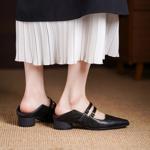 Handcrafted Genuine Leather Women's Shoes - Elegant Luxury with Exquisite Craftsmanship(Edsl3186)