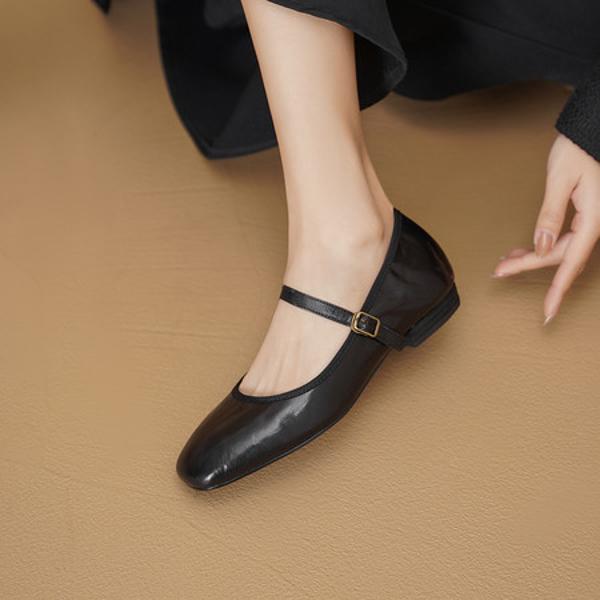 Handcrafted Leather Women's Shoes: Luxury and Elegance(Edsl3128)