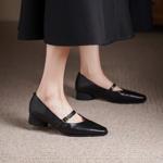 Handcrafted Luxury Leather Women's Shoes: Exquisite Craftsmanship and Elegance(Edsl3183)