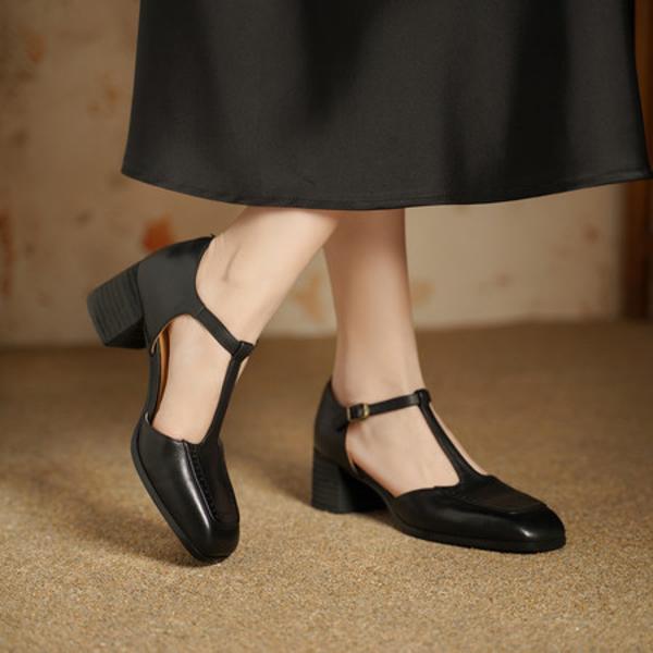 Luxury Handcrafted Leather Women’s Shoes for Elegance(Edsl3197)