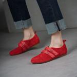 Exquisite Handcrafted Leather Women's Shoes for Timeless Elegance(Edsl3225)